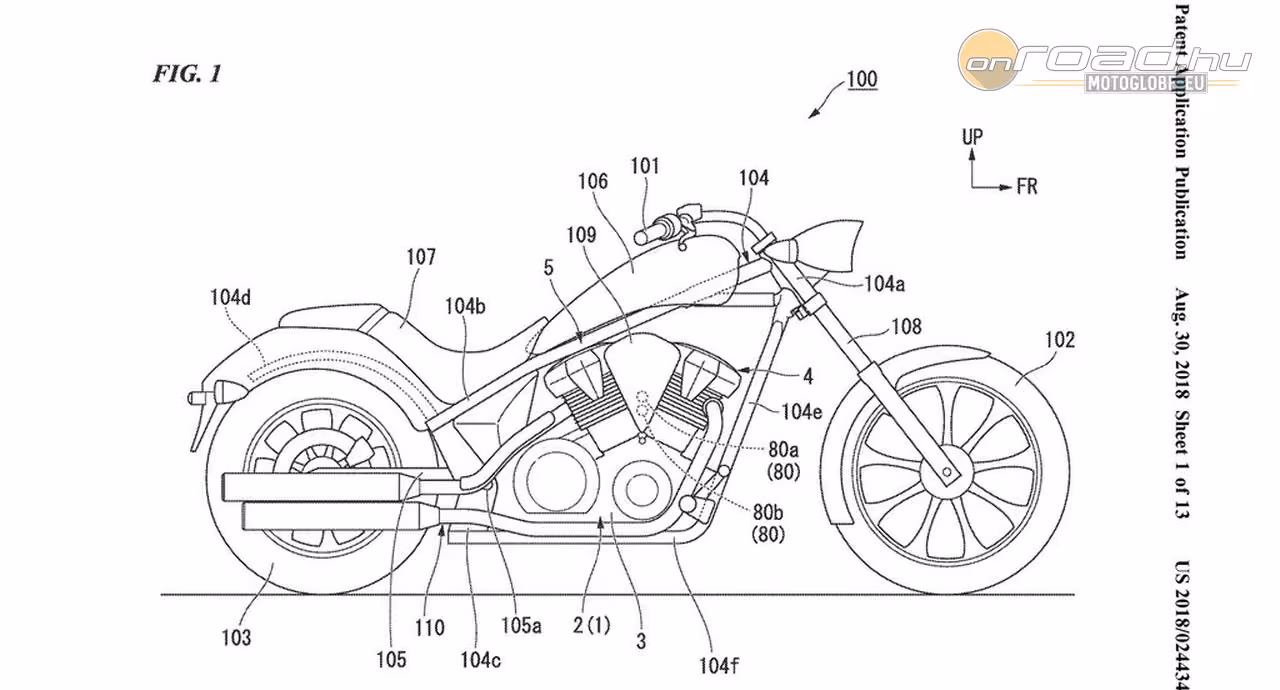 DCT váltós VT1300CX-el térhet vissza a Honda a cruiserek világába DCT váltós VT1300CX-el térhet vissza a Honda a cruiserek világába