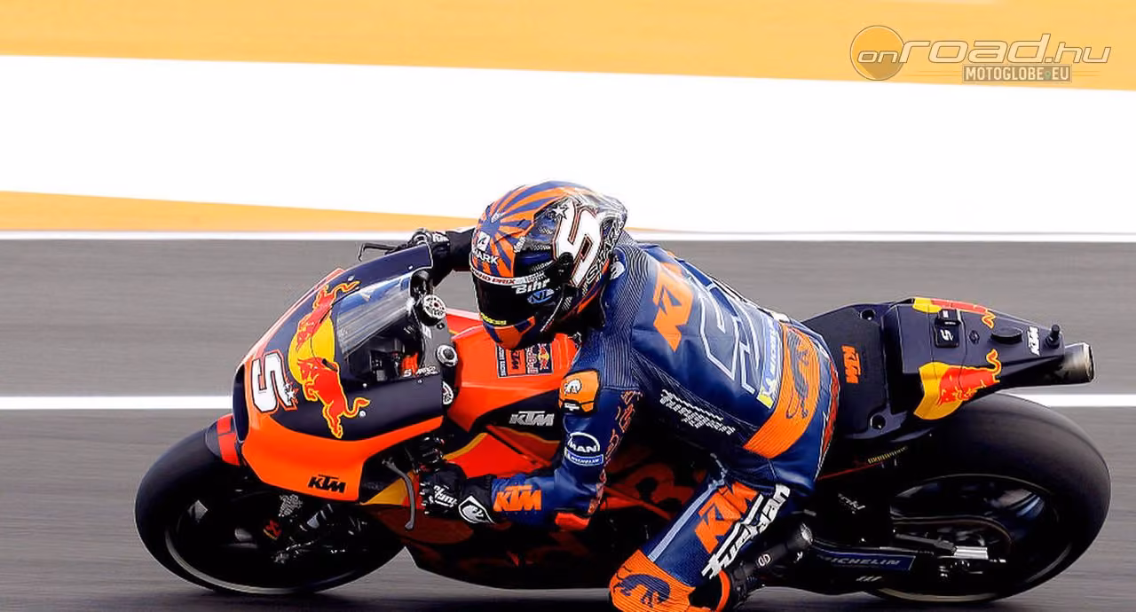 Johann Zarco nem esett hasra a KTM-től