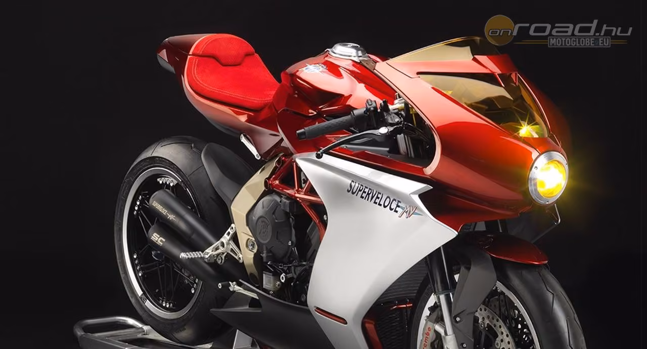 Igazi GP retró az MV Agusta Superveloce 800 Igazi GP retró az MV Agusta Superveloce 800
