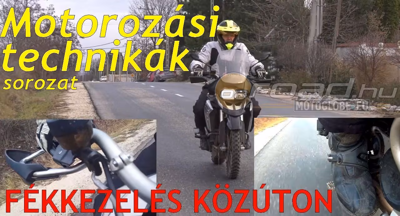 Motorozási technikák sorozat, 9. rész: a fékkezelés Motorozási technikák sorozat, 9. rész: a fékkezelés