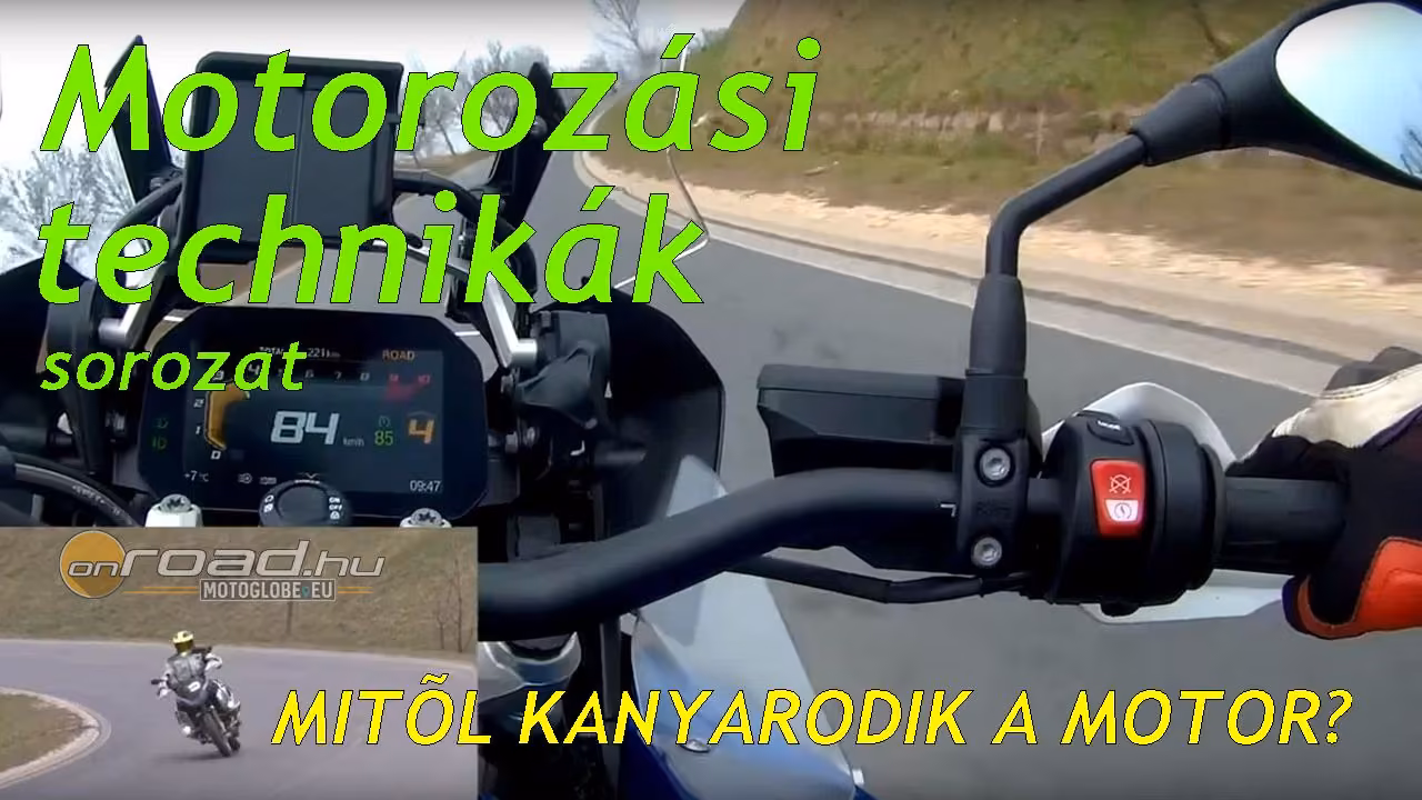 Motorozási technikák sorozat, 13. rész: Kanyarodjunk! Motorozási technikák sorozat, 13. rész: Kanyarodjunk!