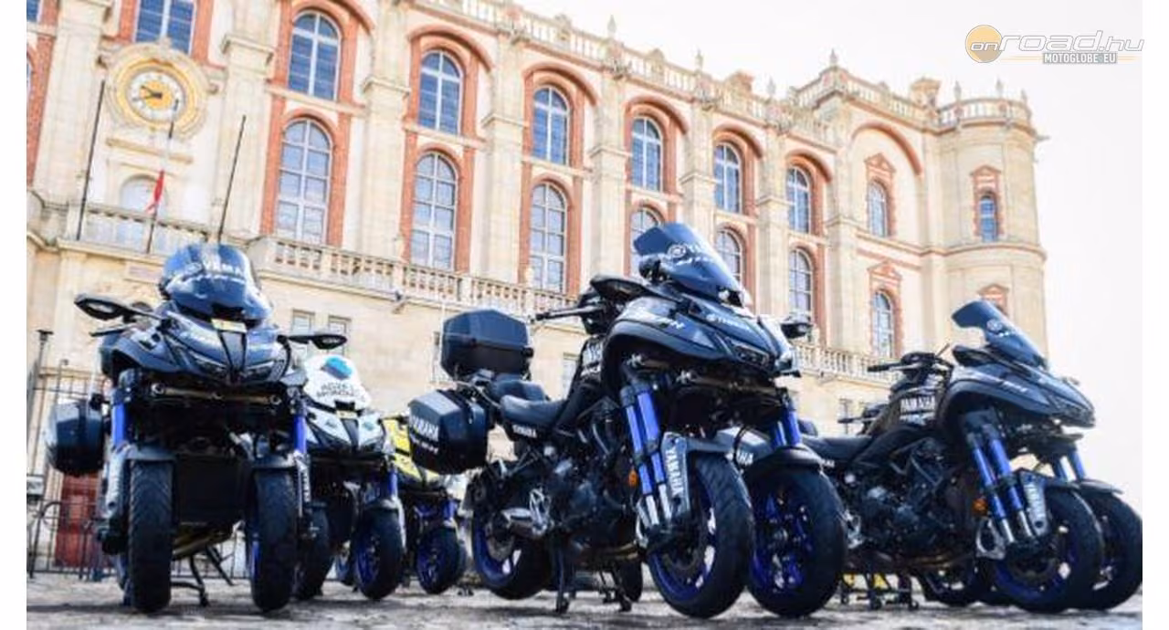 A Yamaha NIKEN a Tour de France hivatalos biztosító gépe