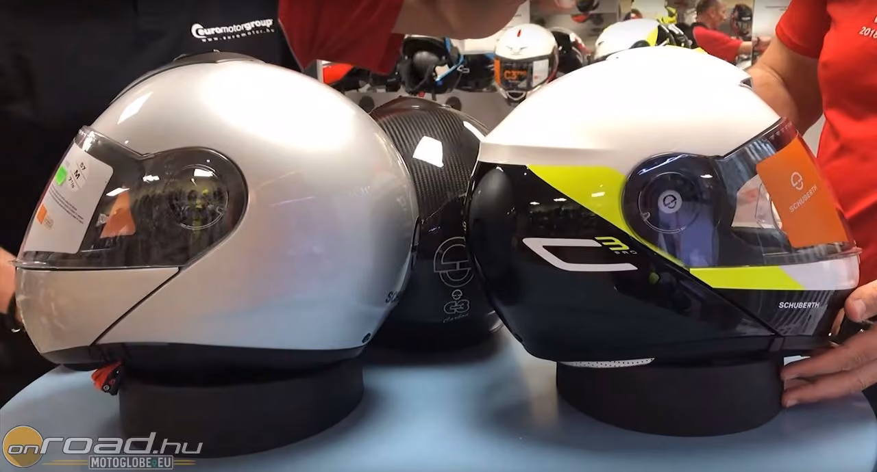 Eligazító: a SCHUBERTH felnyitható sisakjainak palettája Eligazító: a SCHUBERTH felnyitható sisakjainak palettája