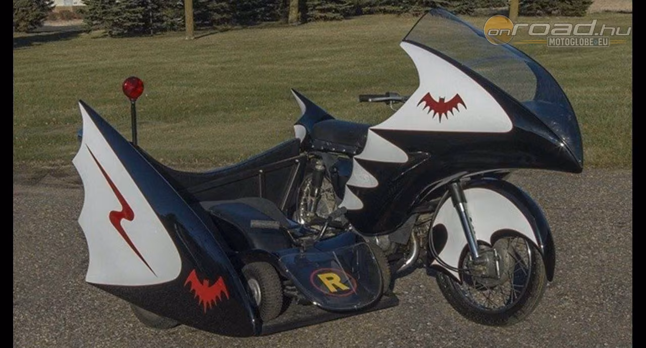Kétségtelenül klasszikus: Batcycle az Adam West érából