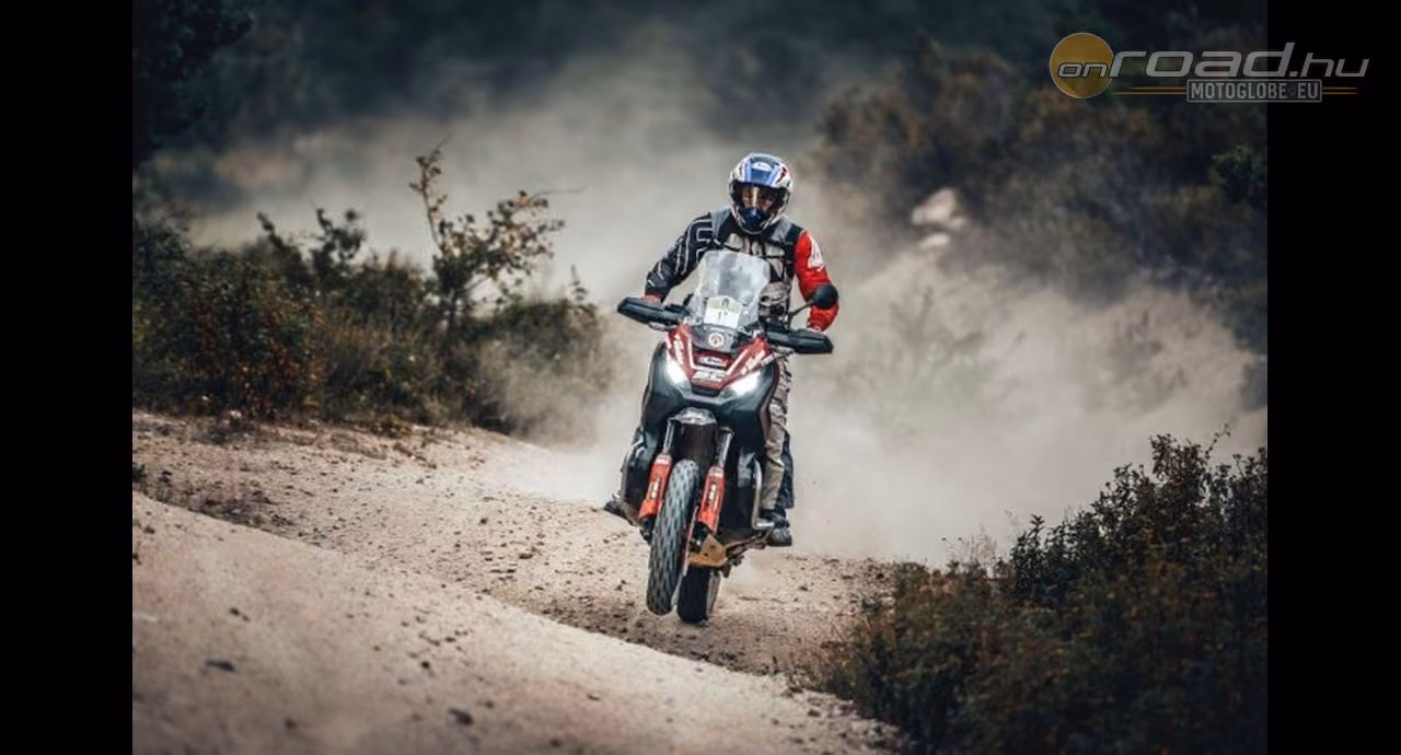 Egy Honda X-ADV futott be első helyen a Gibraltár Ralin
