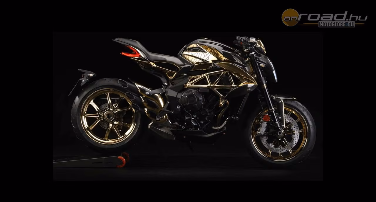 Napi büntetés: az arany MV Agusta Dragster Napi büntetés: az arany MV Agusta Dragster