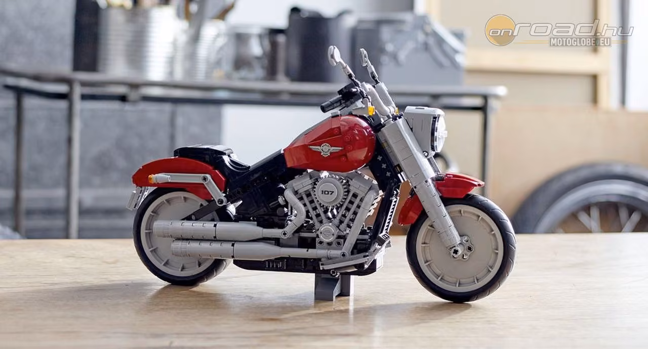 Ezt akarod karácsonyra: Harley-Davidson Fat Boy Lego