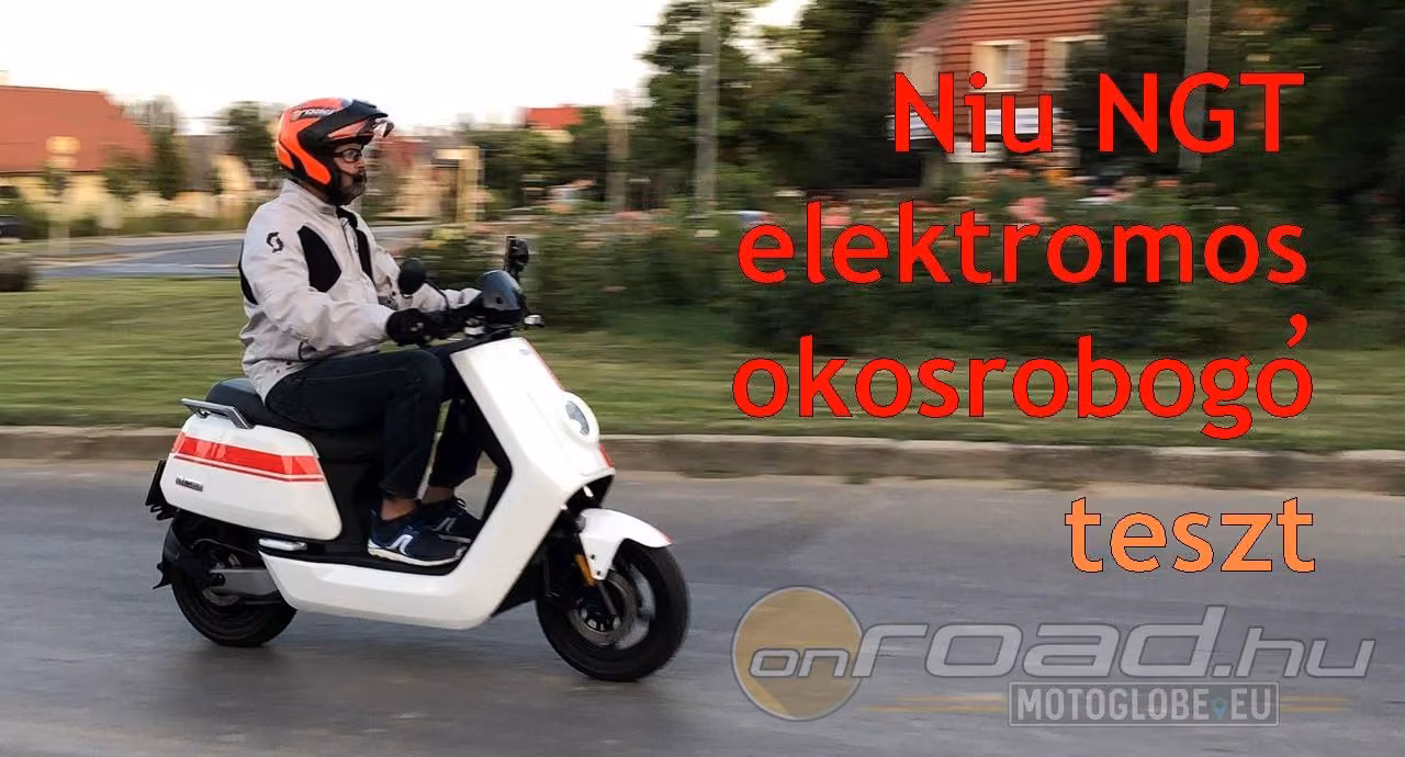 Hangtalan suhanás: Niu NGT elektromos okosrobogó teszt