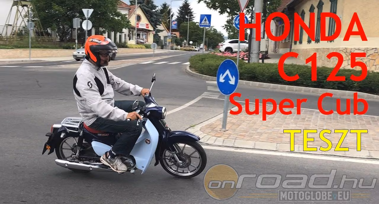 Egy legenda nyomában: Honda C125 Super Cub teszt