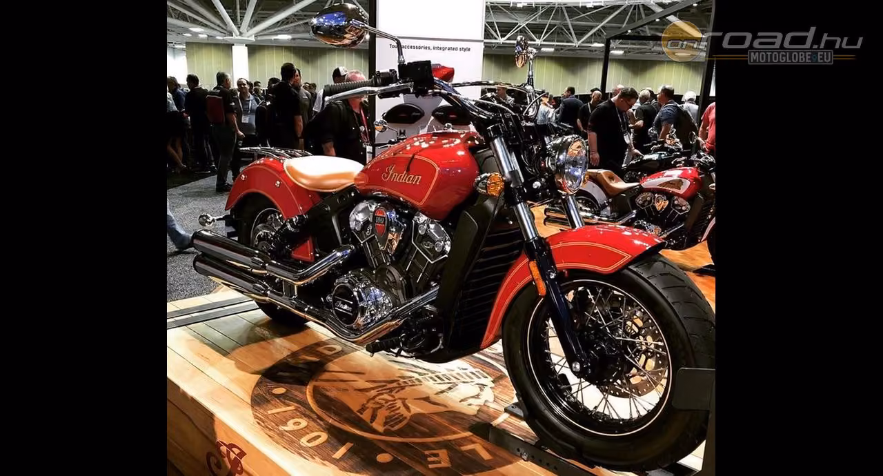 Száz éves az Indian Scout, jubileumi modell érkezik Száz éves az Indian Scout, jubileumi modell érkezik
