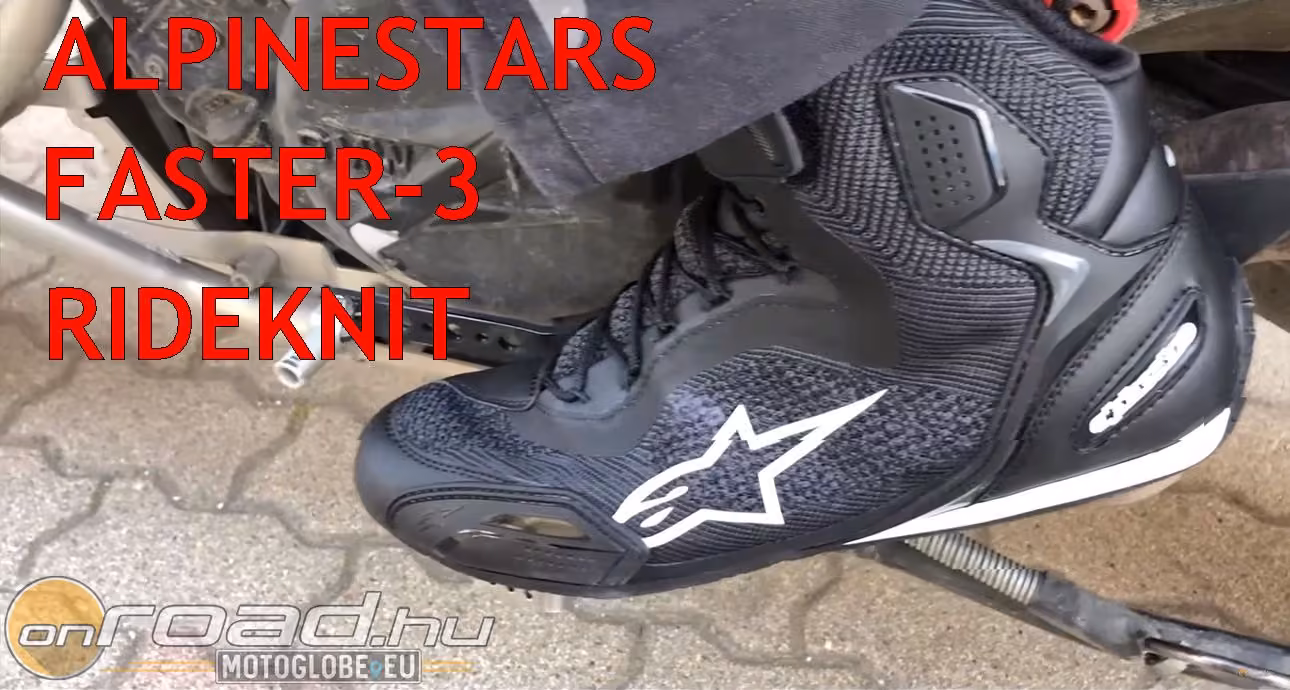Pusztuljon a lábszag: Alpinestars Faster-3 Rideknit teszt