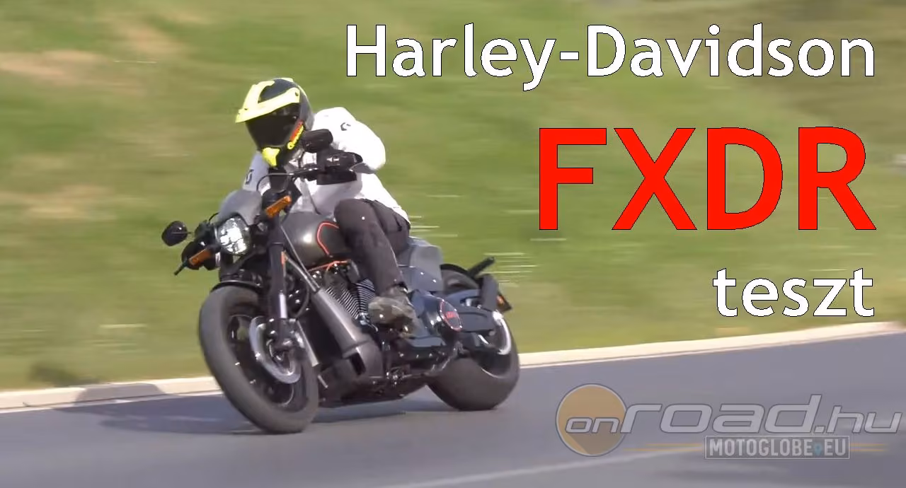 Őszinte, nyers amerikai erő: Harley-Davidson FXDR 114 teszt