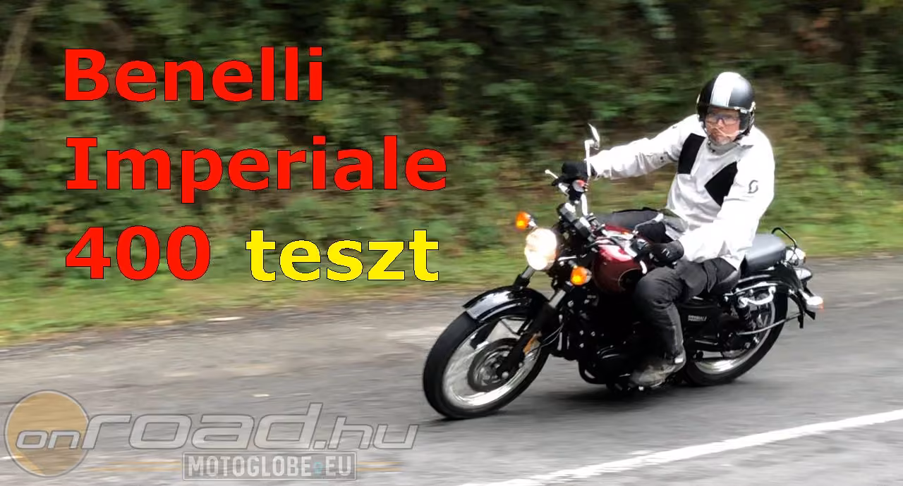 Különleges múltidézés: Benelli Imperiale 400 teszt Különleges múltidézés: Benelli Imperiale 400 teszt