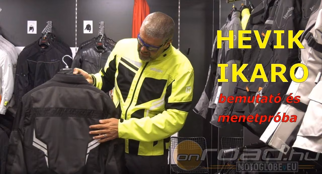 Szellőzni és állni a vizet: Hevik Ikaro dzseki bemutató Szellőzni és állni a vizet: Hevik Ikaro dzseki bemutató