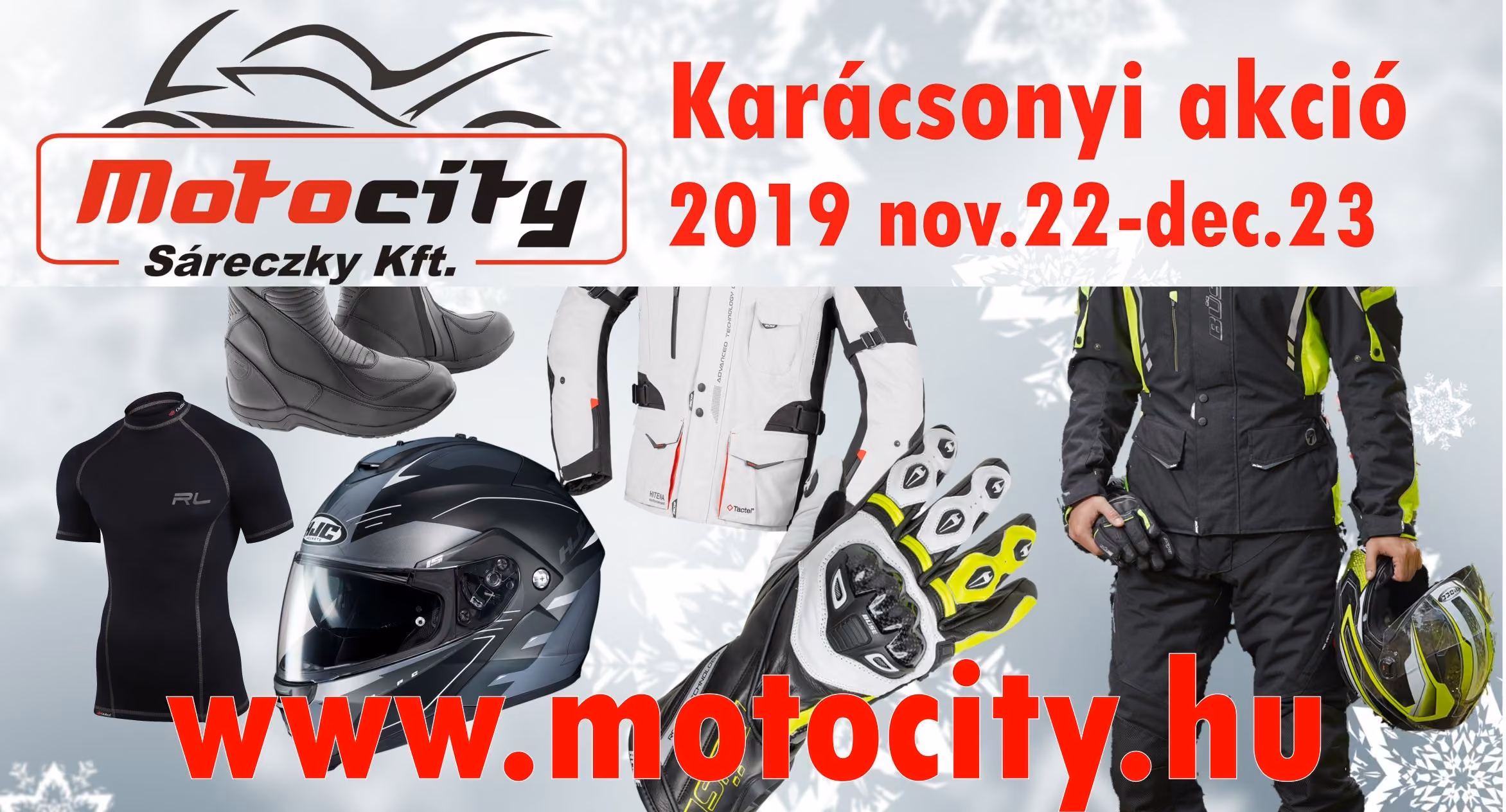 A leghosszabb Black Friday: a Motocity karácsonyig akciózik