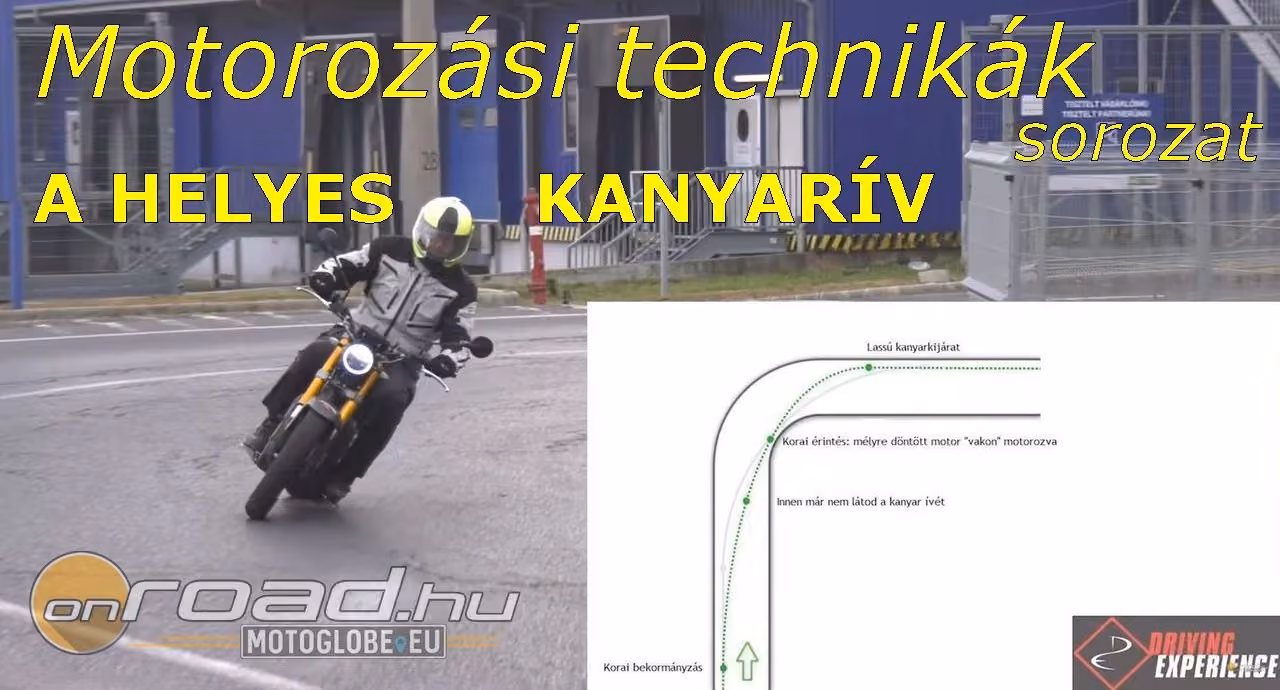 Motorozási technikák, 21. rész: Melyik a helyes ív kanyarban?