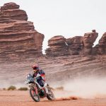 Daniel Sanders észvesztően megy élete első Dakar Rally-ján!