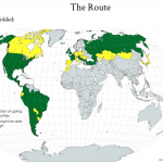 A zöld országokat mindenképpen tervezi érinteni. A sárgákat talán. A szürkéket nem