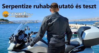 Győz a Fekete Lovag: Serpentize motoros ruha bemutató