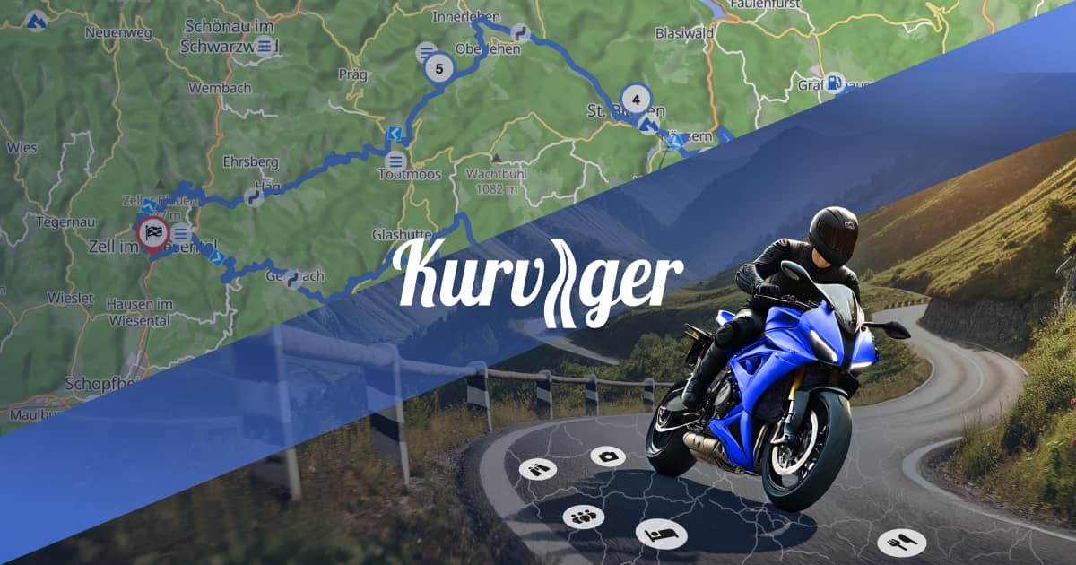 Így szervezd meg a motoros túrádat – útvonaltervezés egyszerűen