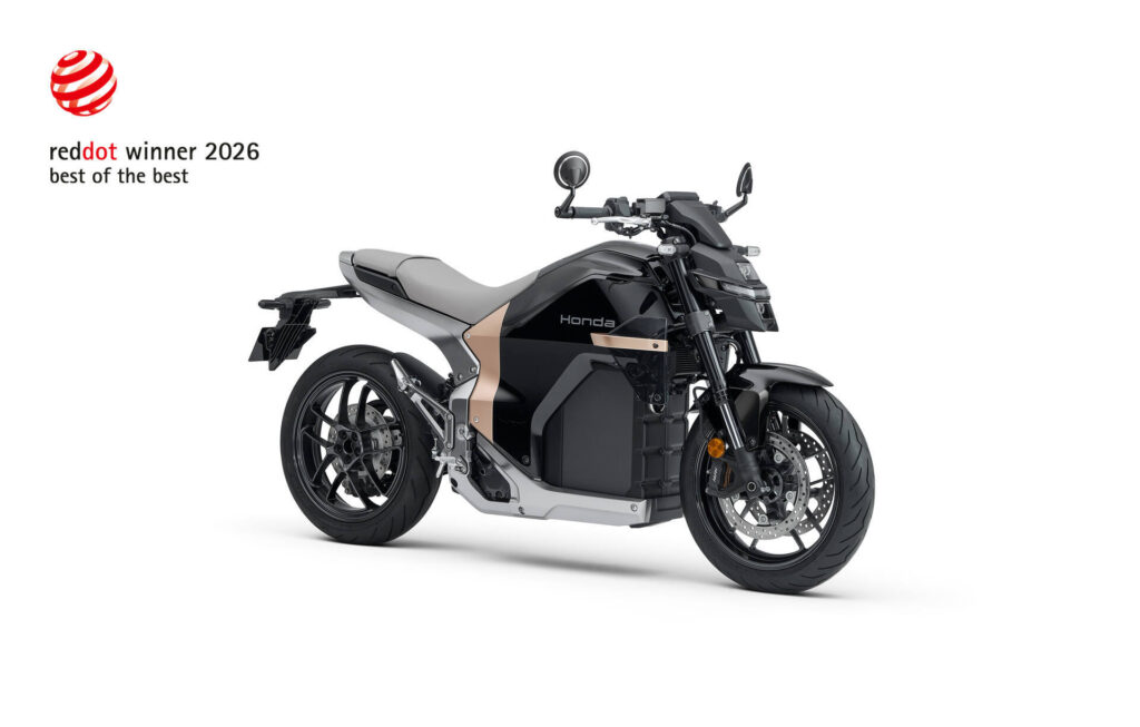 A Honda WN7 elektromos motorkerékpár elnyerte a „Red Dot: Best of the Best” díjat a Red Dot Award 2026: Product Design versenyen