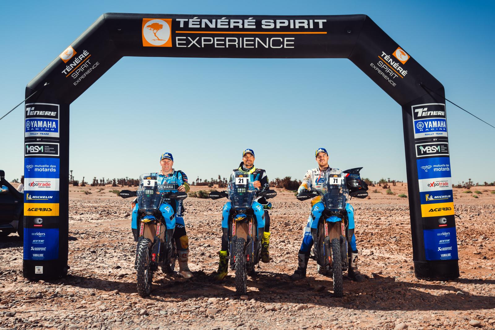 Kettős összetett dobogó a Ténéré Yamaha Rally Team számára a Carta Rallye-n