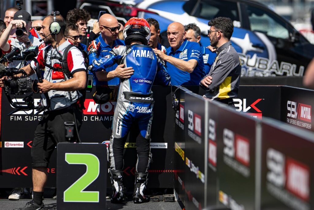 Balaton Park WorldSBK szombat: Yamaha-dominancia, dráma és kemény csaták