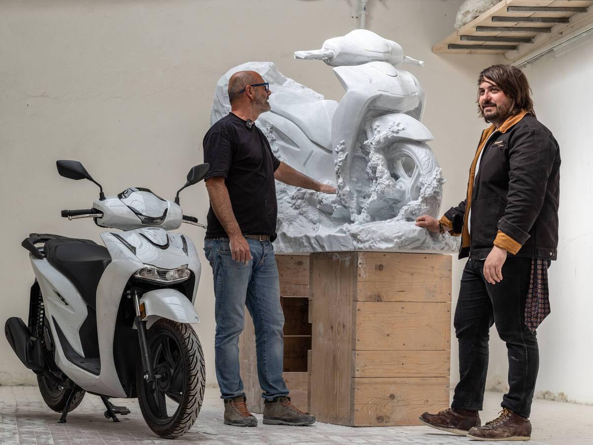 A Honda márványba faragta az SH125i robogóját