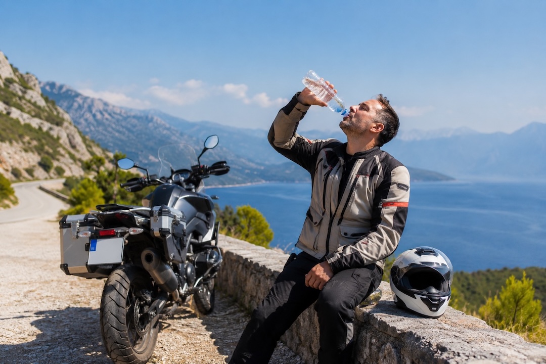 A hőség nem játék: néha az a legjobb motoros döntés, hogy átírod az útitervet