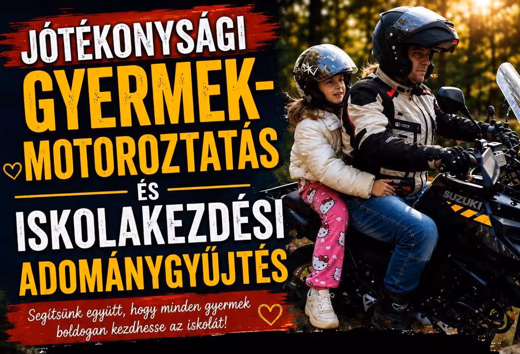Minden segítség számít – jótékonysági motoros és családi nap Dunaújvárosban Minden segítség számít – jótékonysági motoros és családi nap Dunaújvárosban