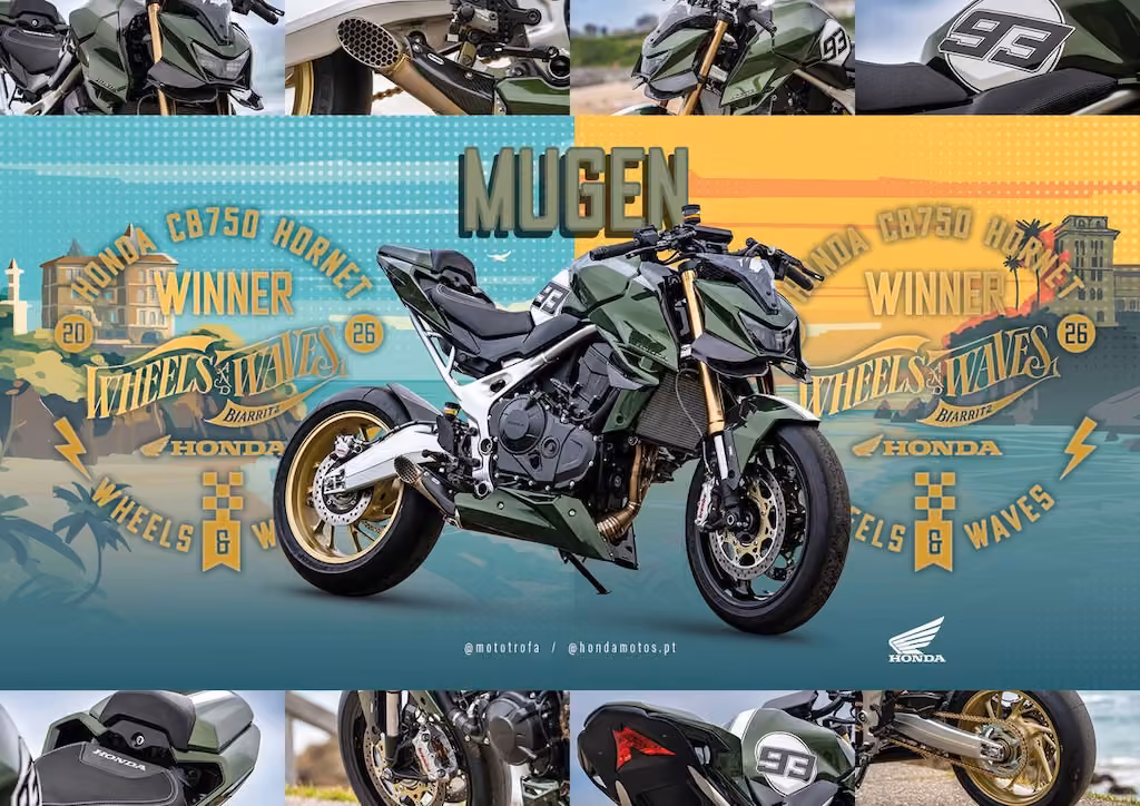 Honda Customs 2026: portugál Hornet nyerte az „Aszfalt kontra terep” párharcot Honda Customs 2026: portugál Hornet nyerte az „Aszfalt kontra terep” párharcot