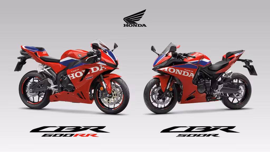 Honda CBR500R FOUR és CBR600RR – újdonságok 2027-re