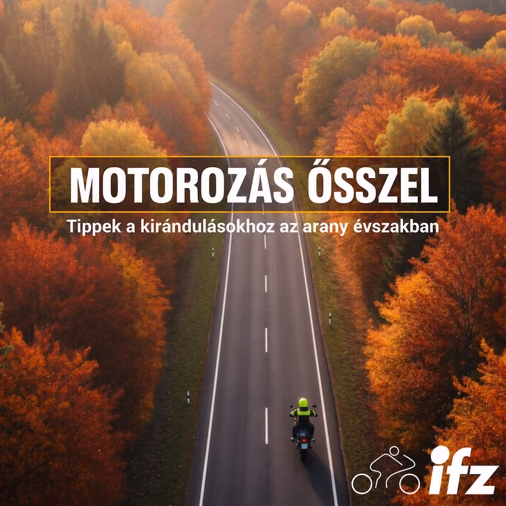 Őszi motorozás: hideg gumik, falevél és alacsonyan járó nap – erre figyelmeztet az ifz Őszi motorozás: hideg gumik, falevél és alacsonyan járó nap – erre figyelmeztet az ifz
